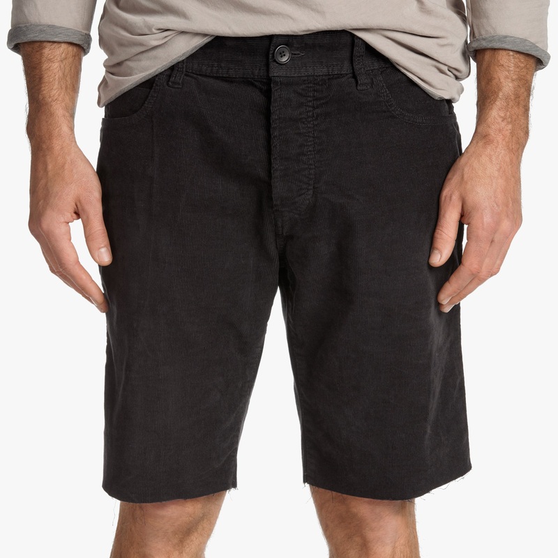 Stretch Cord Cutoff Short - Carbon