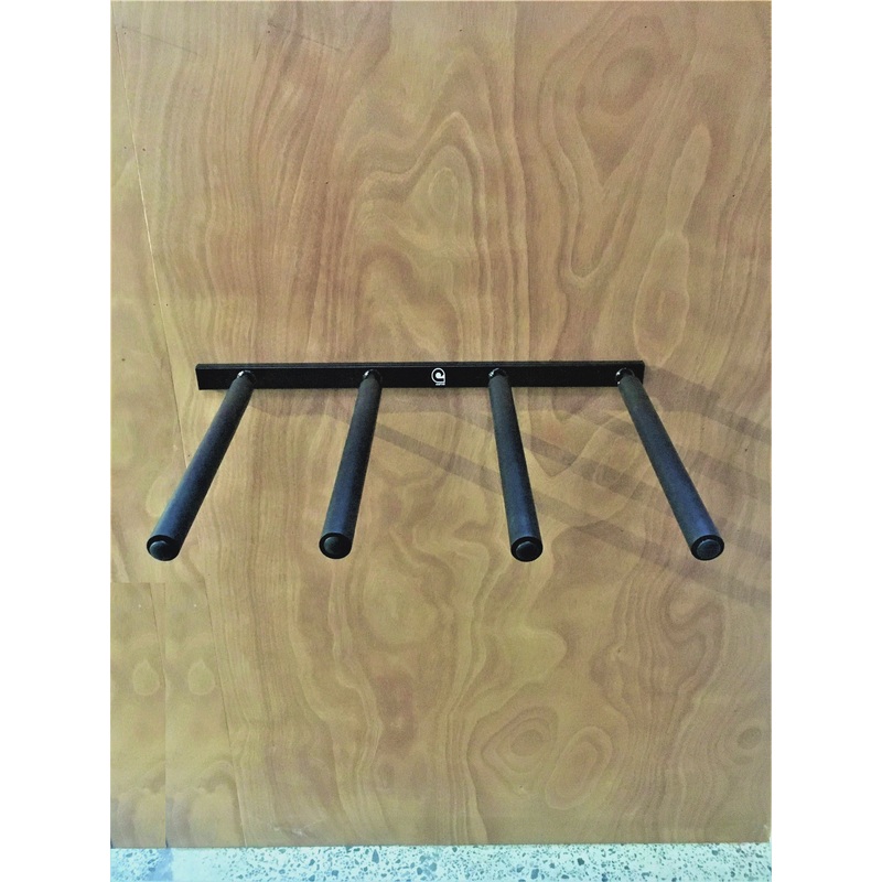 Surfboard Wall Rack VERTICAL (or SUP) - Quad - Steel