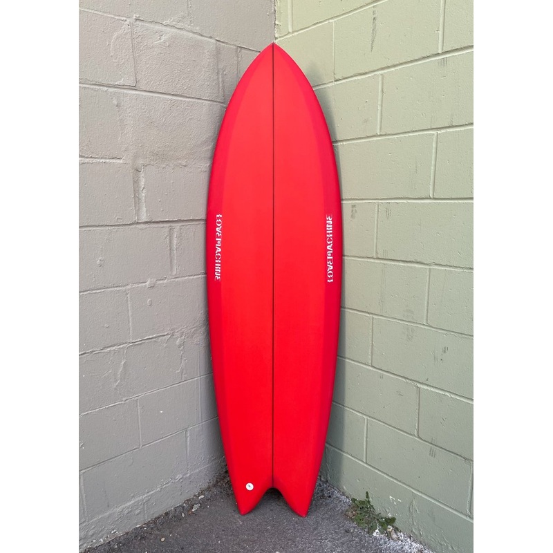 5'9" Lovemachine Surfboards Wills Fish