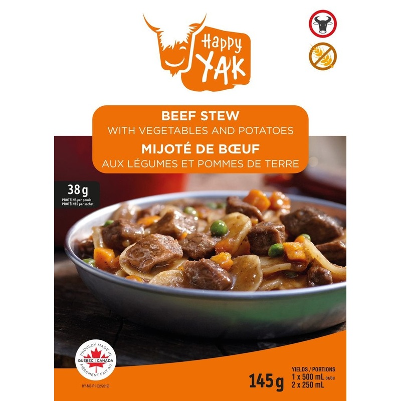 Happy yak - Beef Stew w/Vegetables and Potatoes