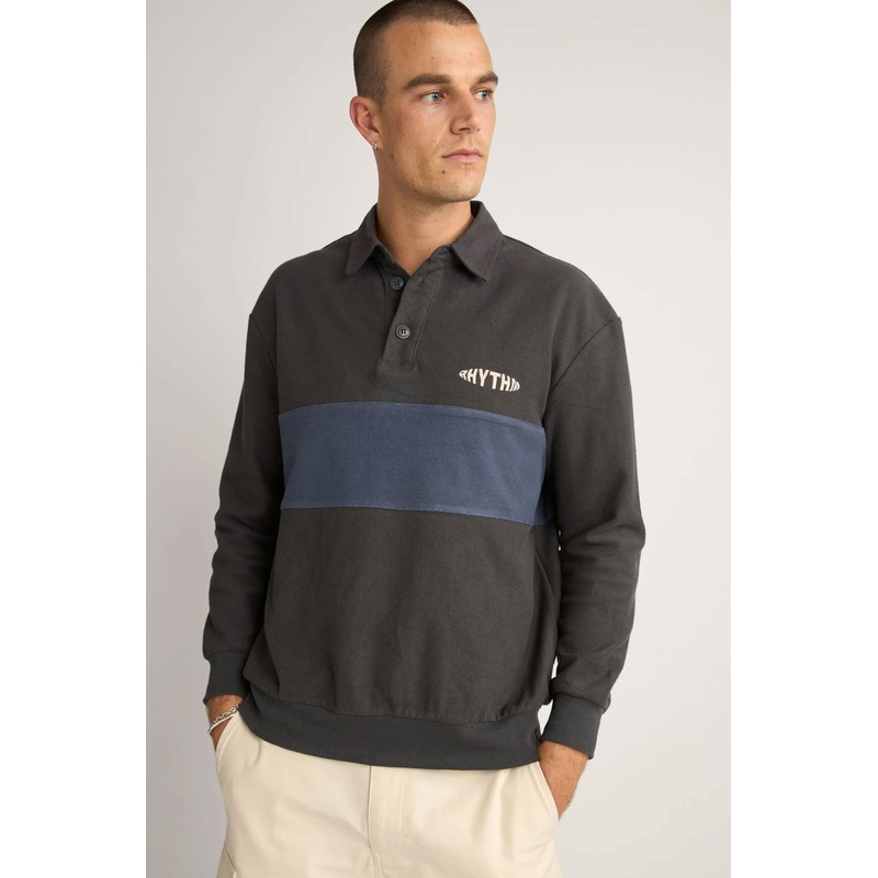 RHYTHM - TERRY VINTAGE RUGBY SHIRT