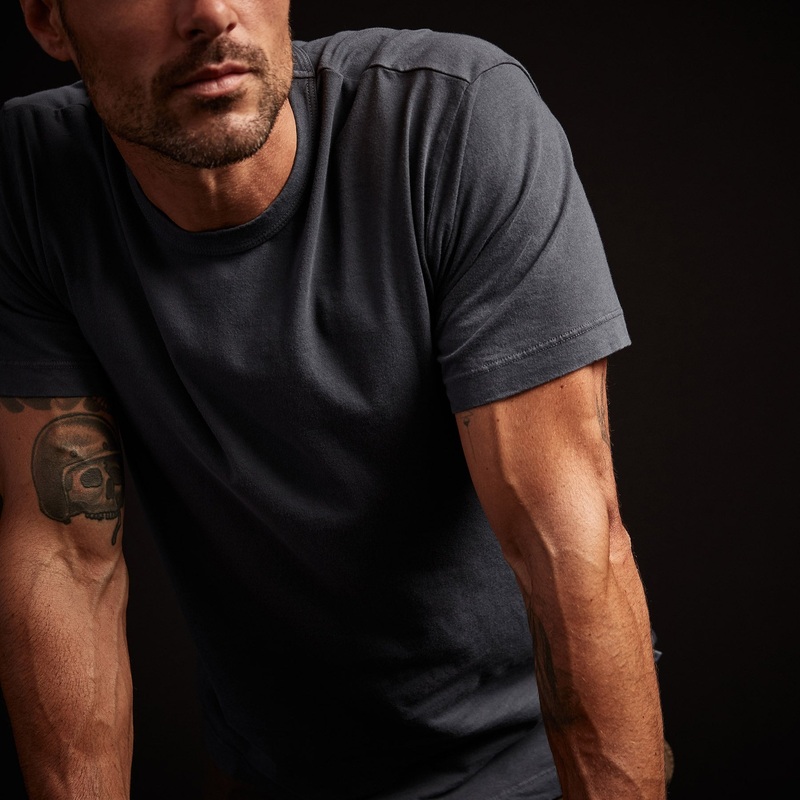Short Sleeve Crew Neck - Maine Pigment
