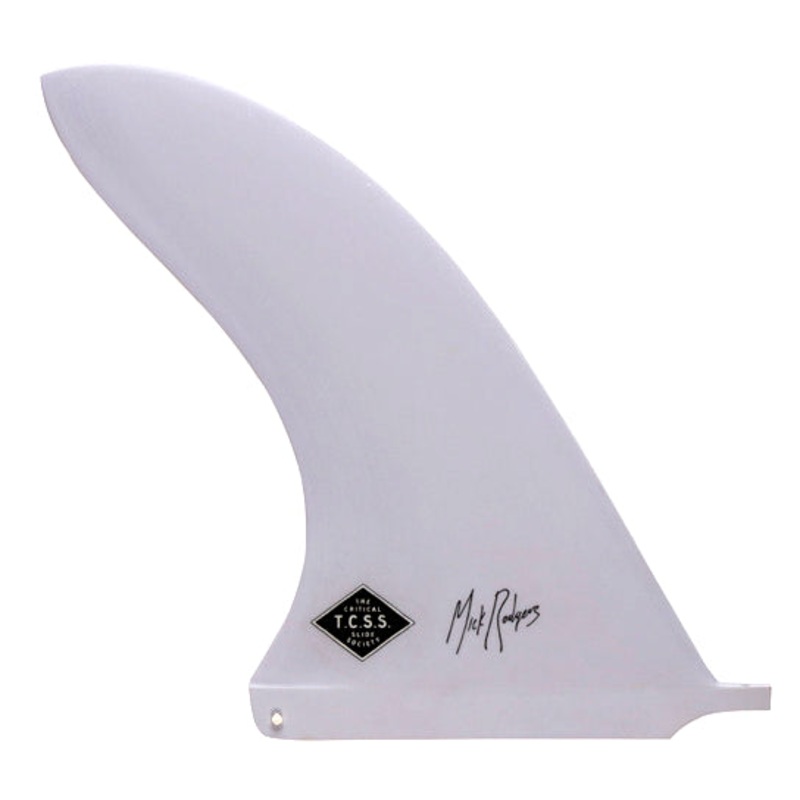 The Critical Slide Society Mick Rodgers 10.5" Longboard Fin - Fog