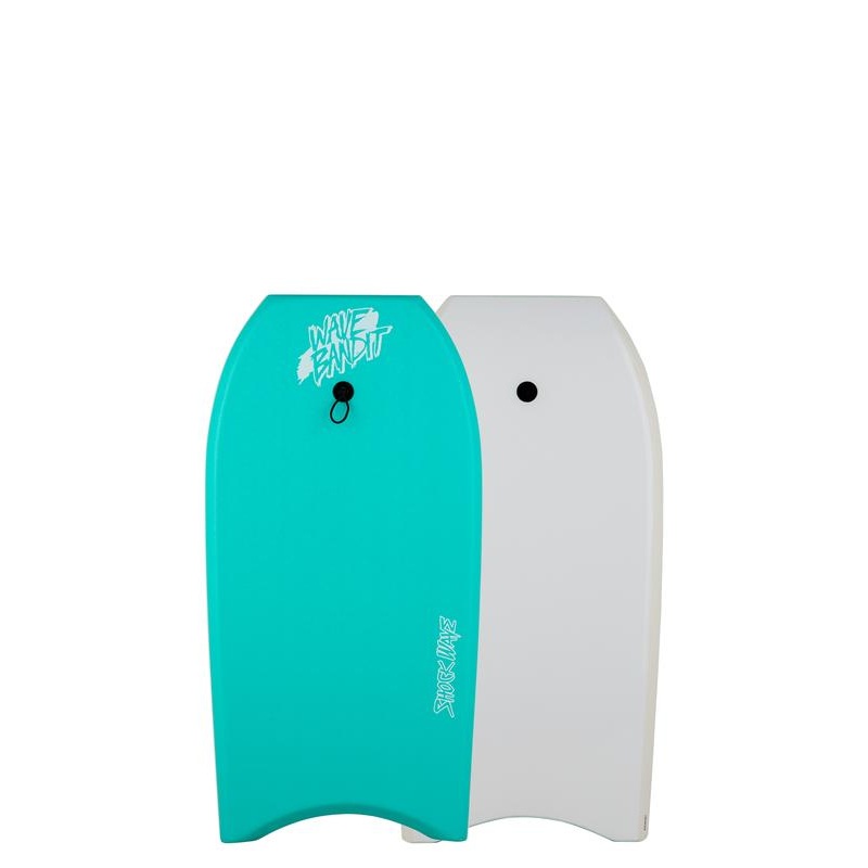 Wave Bandit Shockwave 45" Bodyboard-Turquoise
