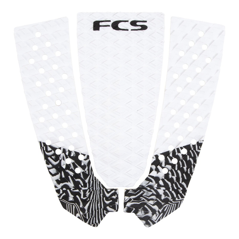 FCS Toledo 3 Piece Deck Pad - White
