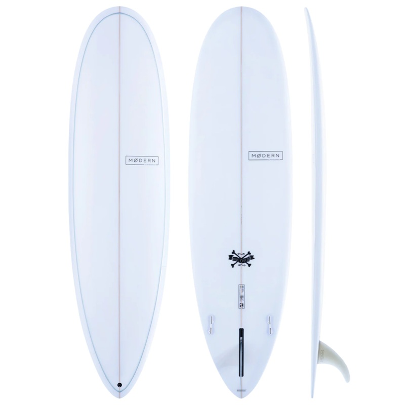 MODERN LOVE CHILD 6'8" PU FCS II 47.6L SKY BLUE PINLINE