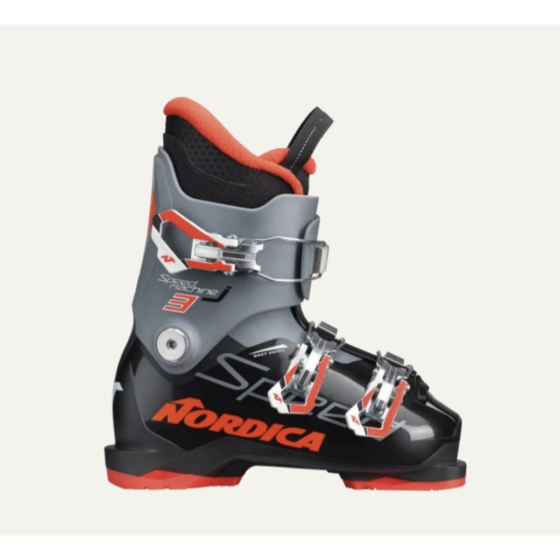 SPEEDMACHINE J 3 - BLACK/ANTHIRACITE/RED