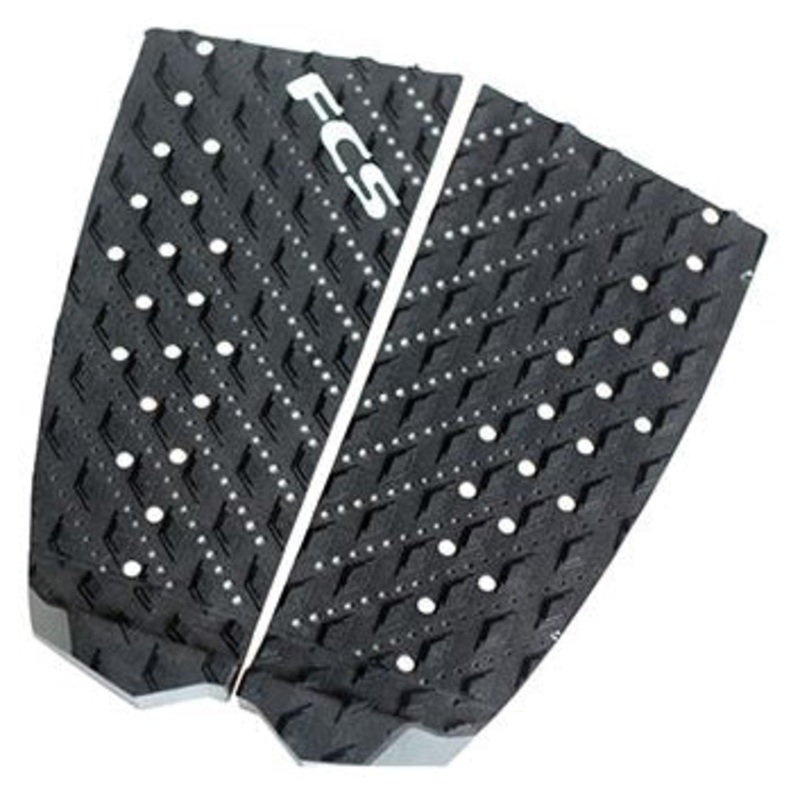FCS Essential Series T2 Deck Pad - Black/Charcoal