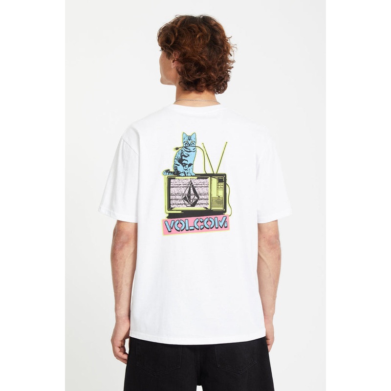 Volcom Catv Short Sleeve T-Shirt White