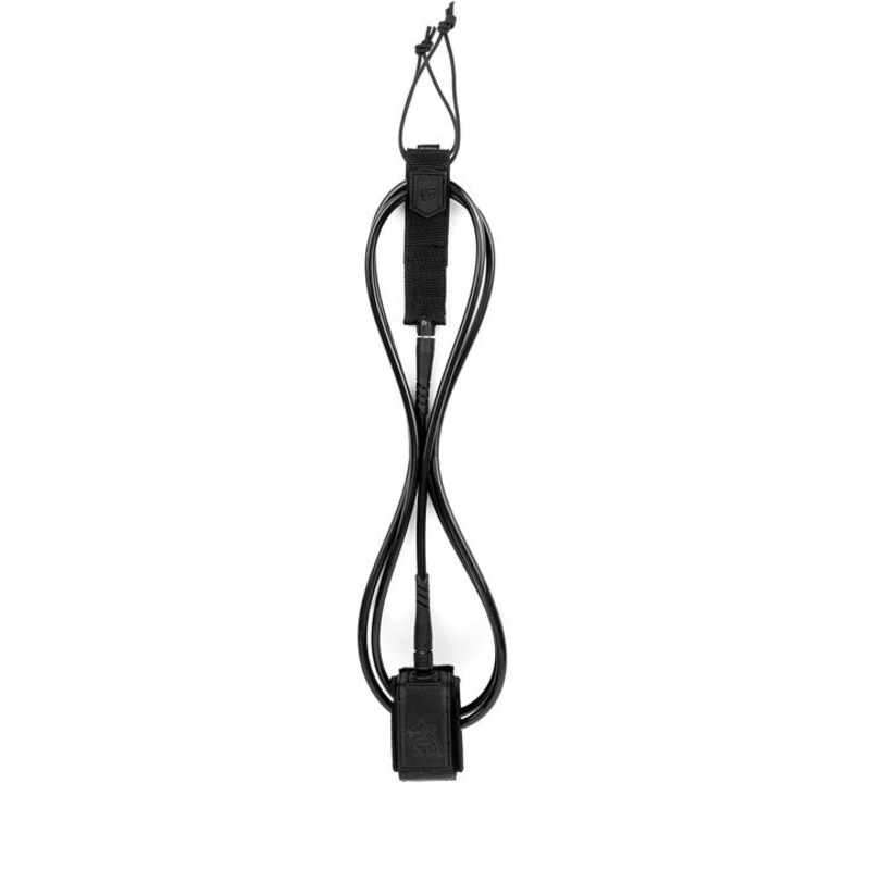 Creatures Outer Reef Leash-Black/Black-8' x 3/8"