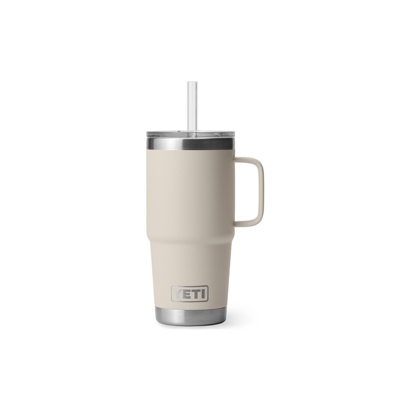 Yeti Rambler 25oz Straw Mug 2.0 Cape Taupe
