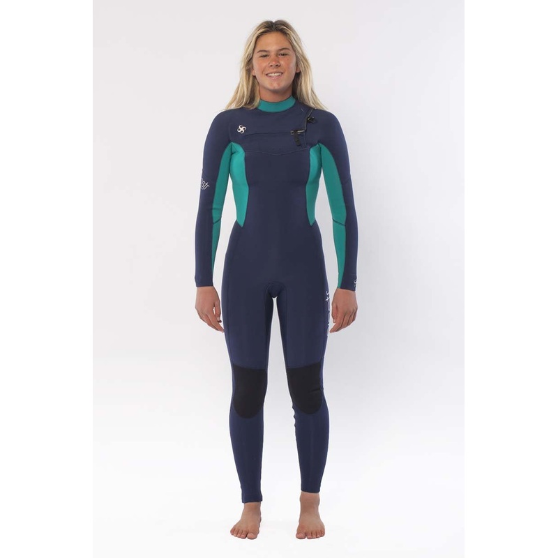 Sisstrevolution SEVEN SEAS 3/2 CHEST FULL WETSUITS - BLUE