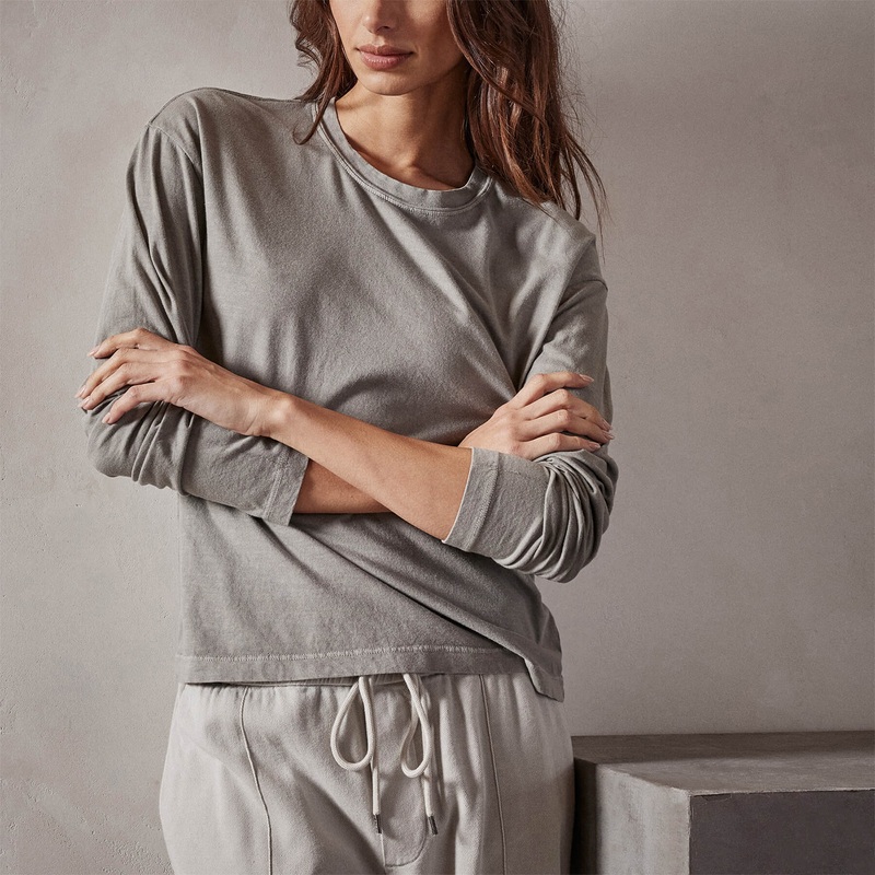 Vintage Boxy Tee - Concrete Pigment