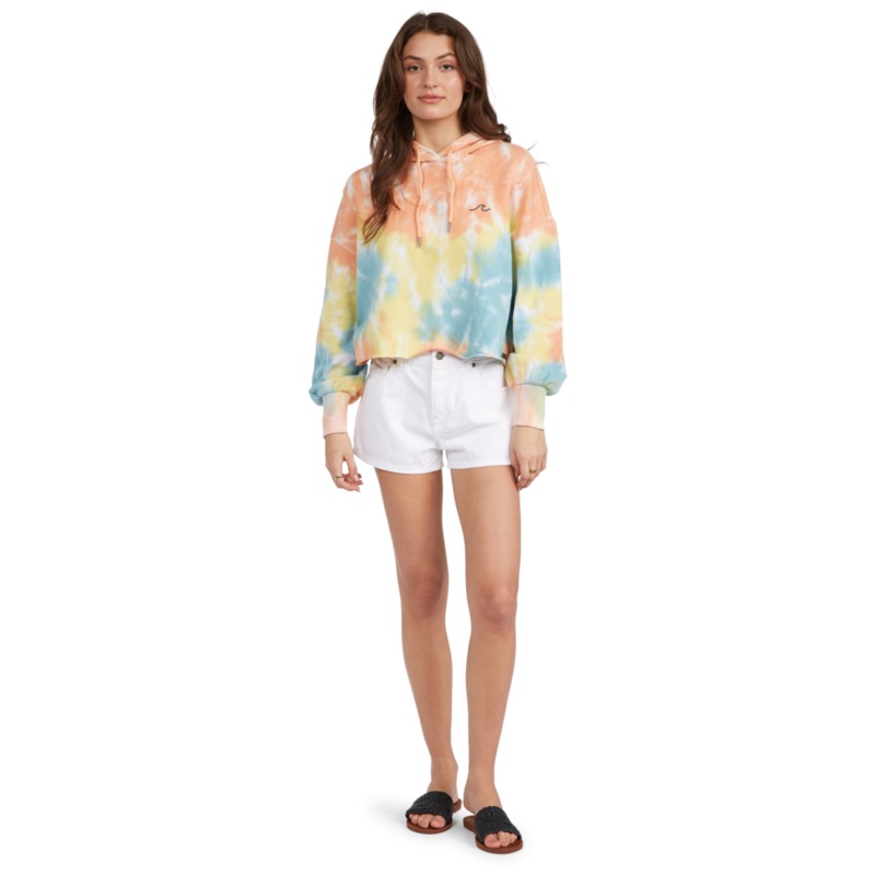 Roxy Aloha Island B Sweatshirt-Rainbow Cloud Wash