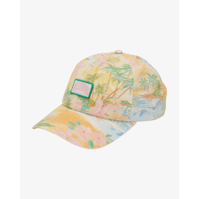 Billabong Dad Cap Hat-Blue Glow