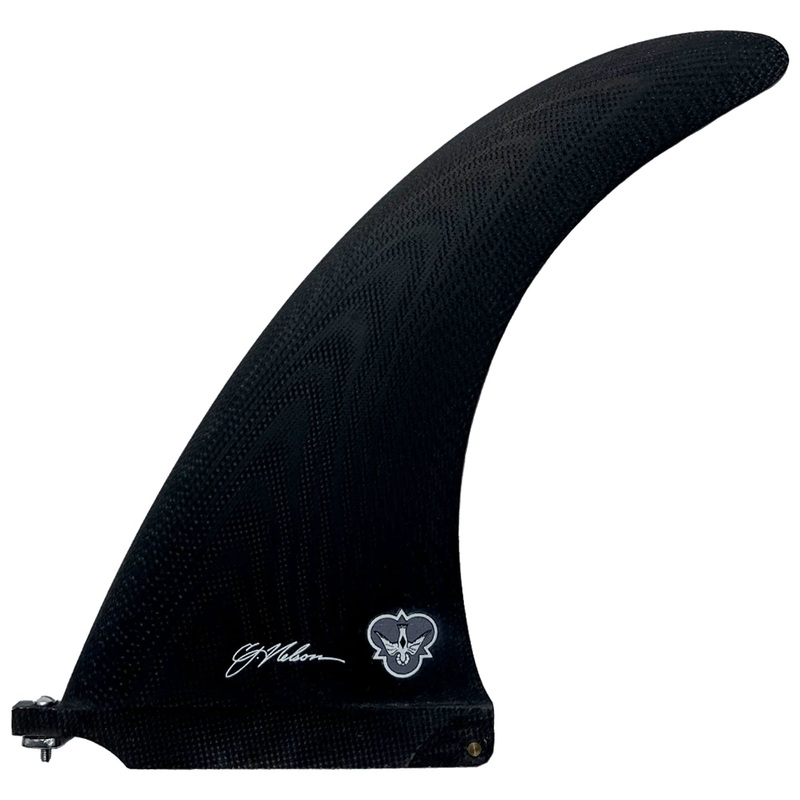 Flying Diamonds CJ Performance Center Longboard Fin - 8"/Black