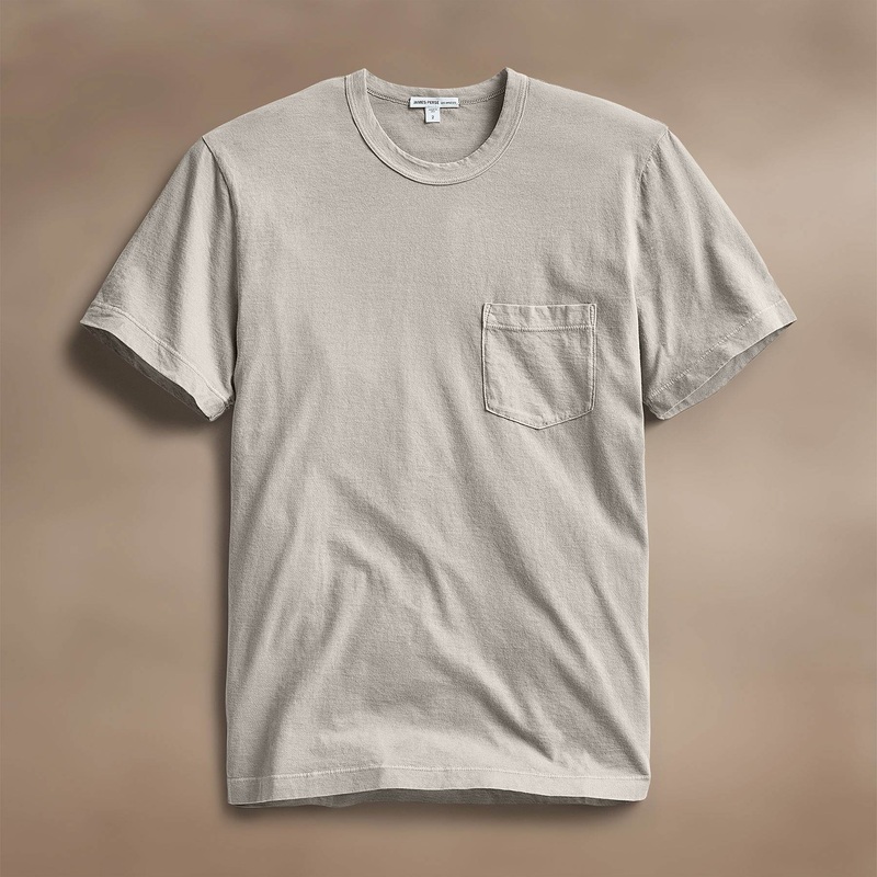Lightweight Jersey Pocket Tee - Salt Pigment