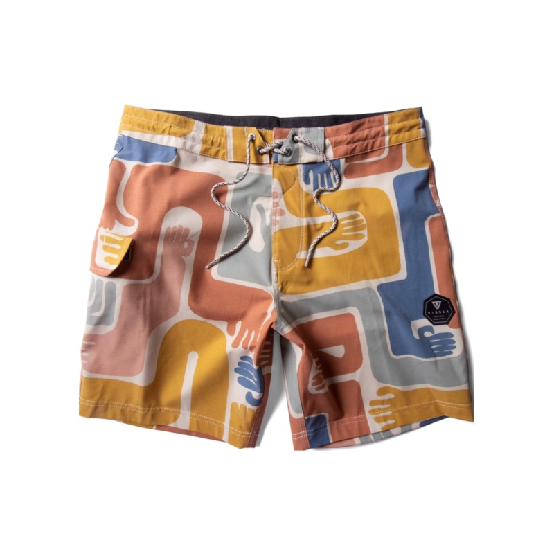 Vissla Brotherhood 17.5" Boardshorts-Dune