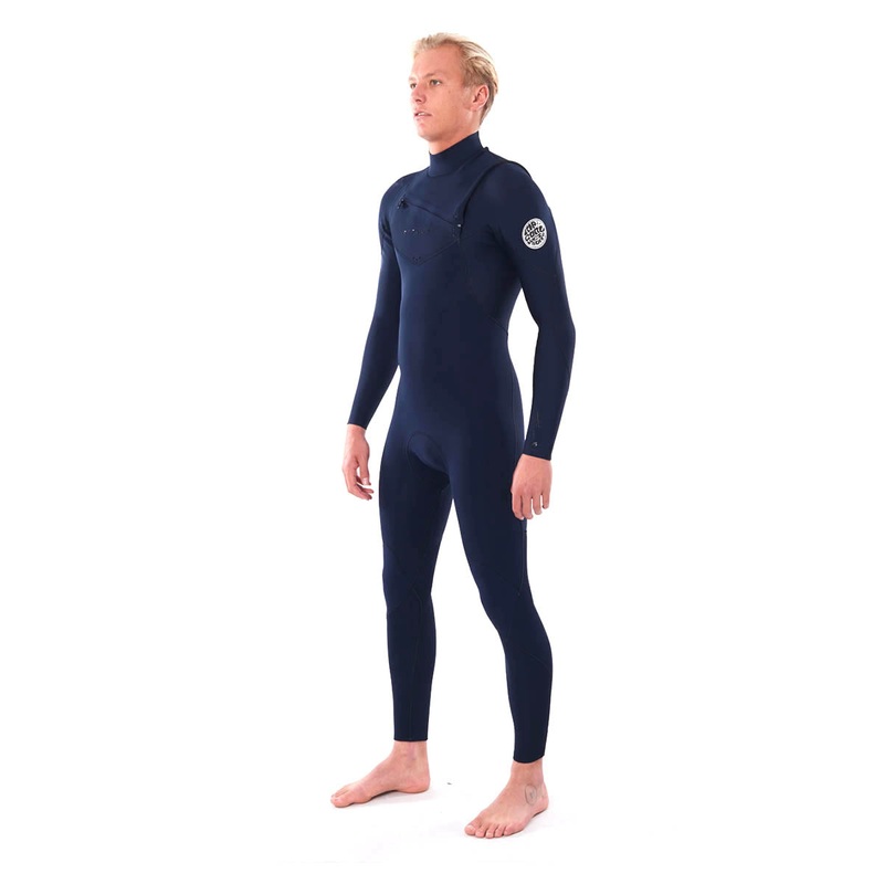 Rip Curl Dawn Patrol Performance 3/2mm Chest Zip Wetsuit - Navy