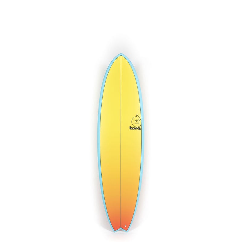 Torq Surfboards - MODFISH - Yellow Orange Fade - 7'2" x 22 1/2 x 3 - 52.7L