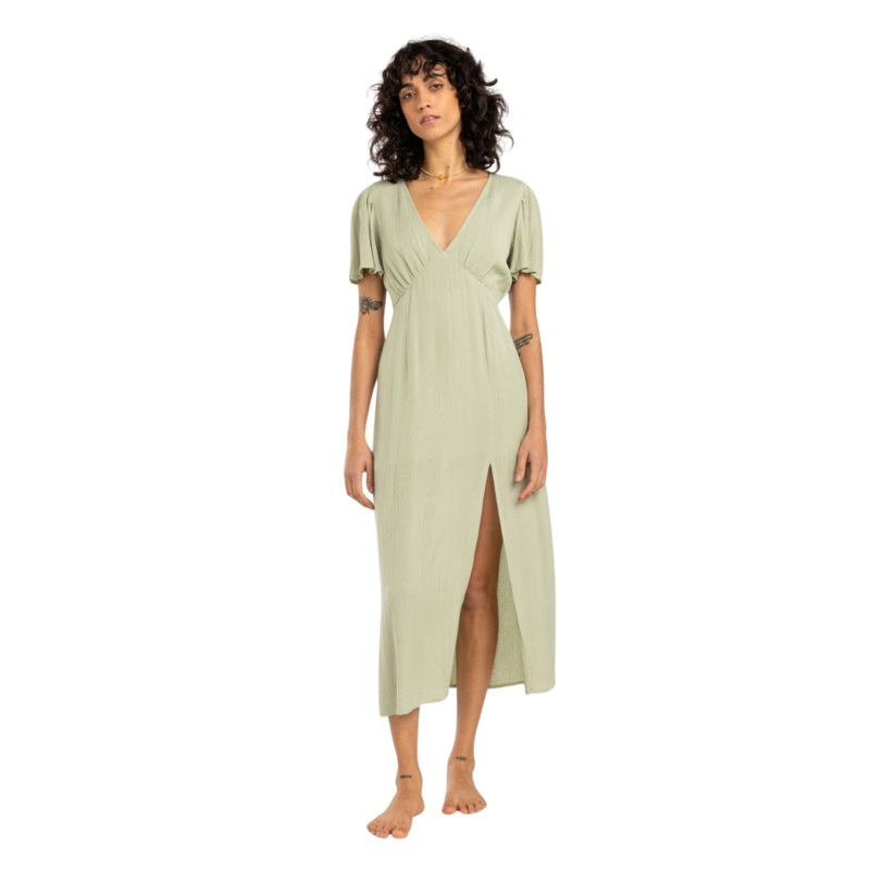 Billabong Jet Set Midi Dress Pistachio