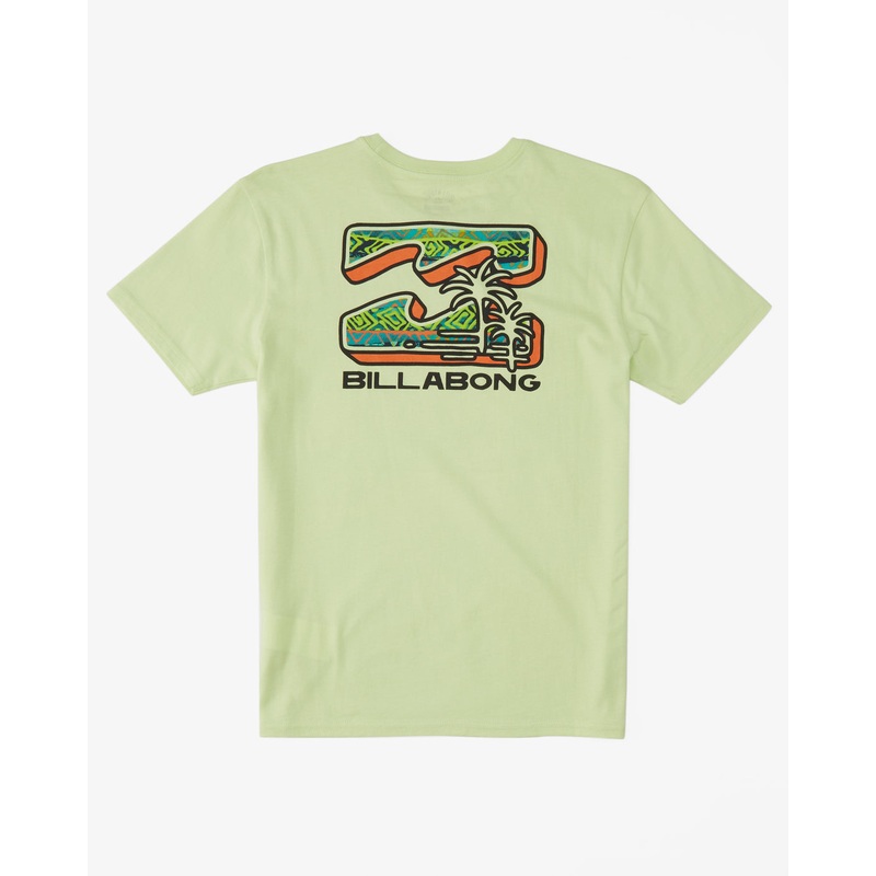Billabong Boy's BBTV Tee-Light Green