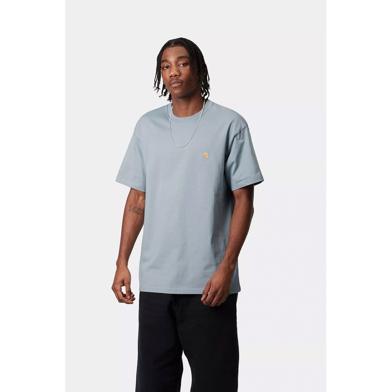 CARHARTT WIP - CHASE T-SHIRT - FROSTED BLUE
