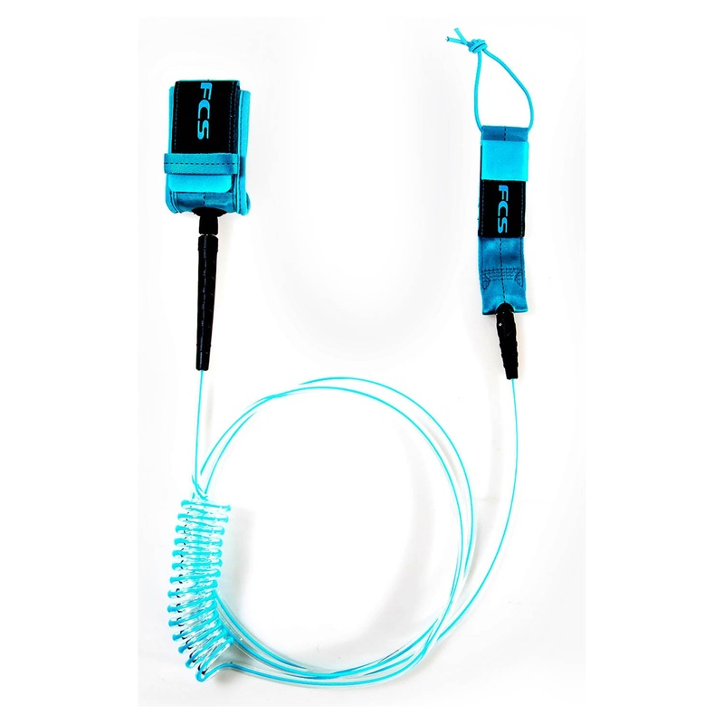 FCS 10ft SUP Regular Essential Leash - Blue