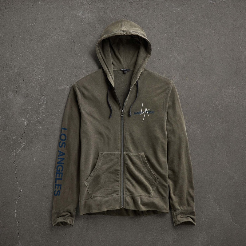 JP x LA Zip Up Hoodie - Platoon Pigment