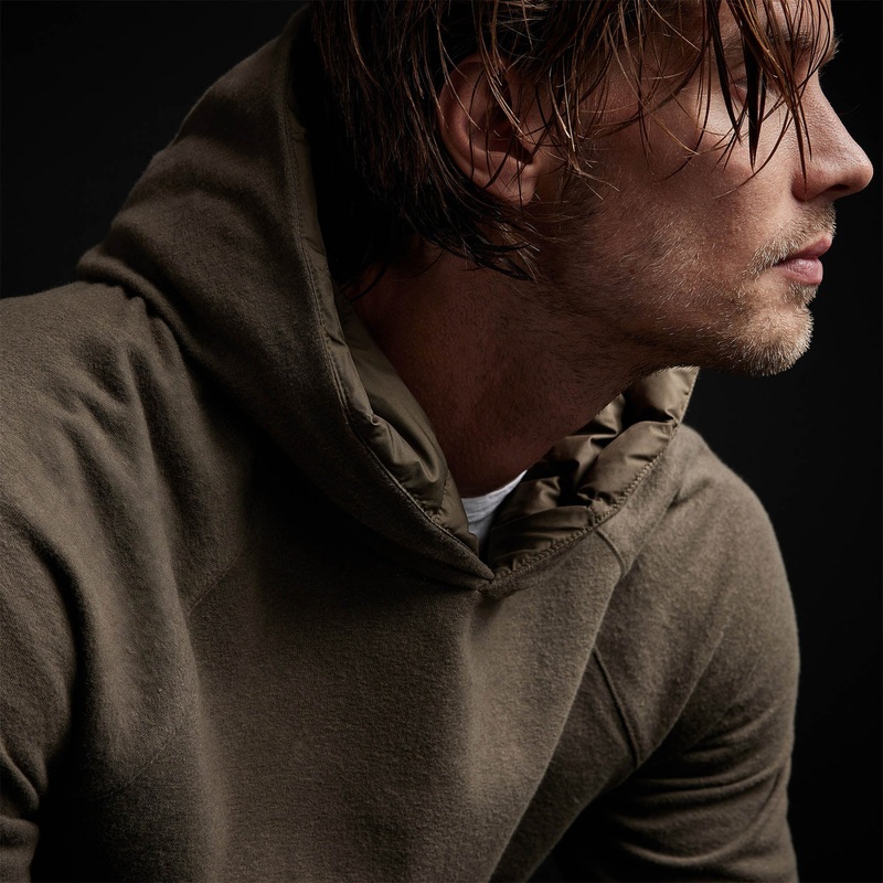 Pullover Hooded Jacket - Olive