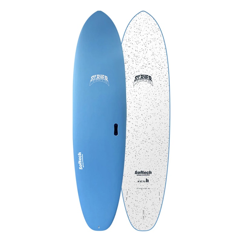 SOFTECH THE SLAYER 7'6" EPOXY SOFTBOARD FCS II 62L - CLEAR SKY