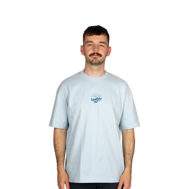 BamBooBay Re-Worked T-Shirt Aquamarine