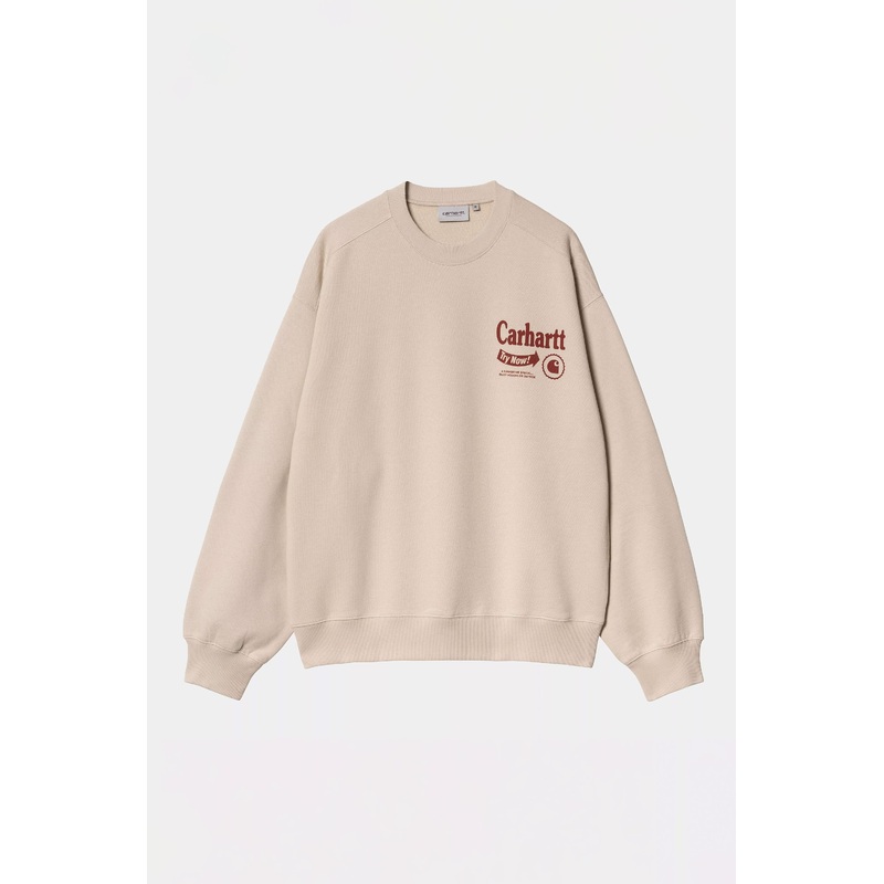 CARHARTT WIP - CATALOGUE SWEAT - FLEUR DE SEL