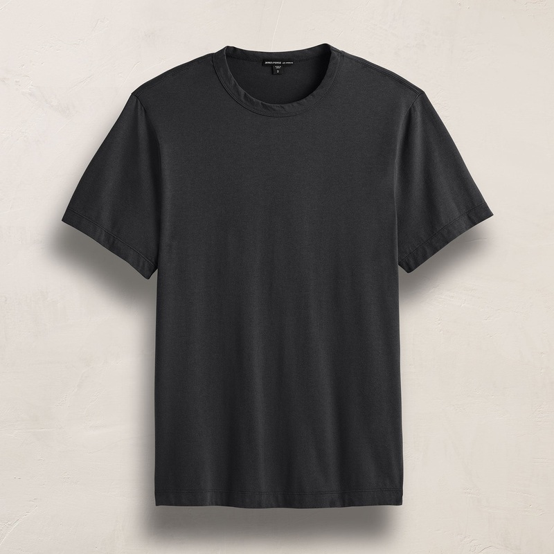 Heavy Luxe Jersey Crew - Magma