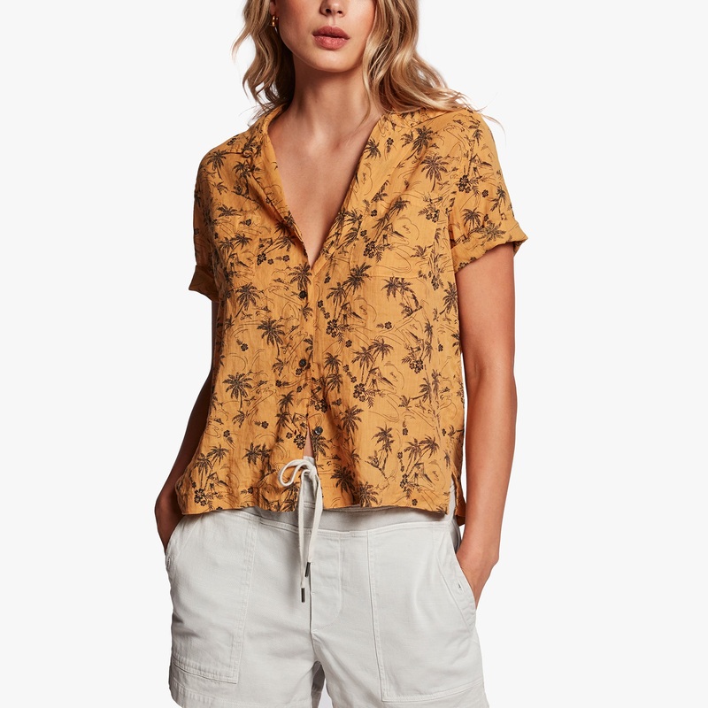 Island Print Shirt - Comet Island Print