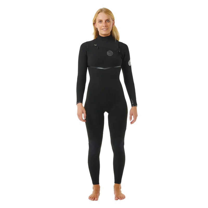 Rip Curl Womens E-Bomb 4/3 Chest Zip Steamer