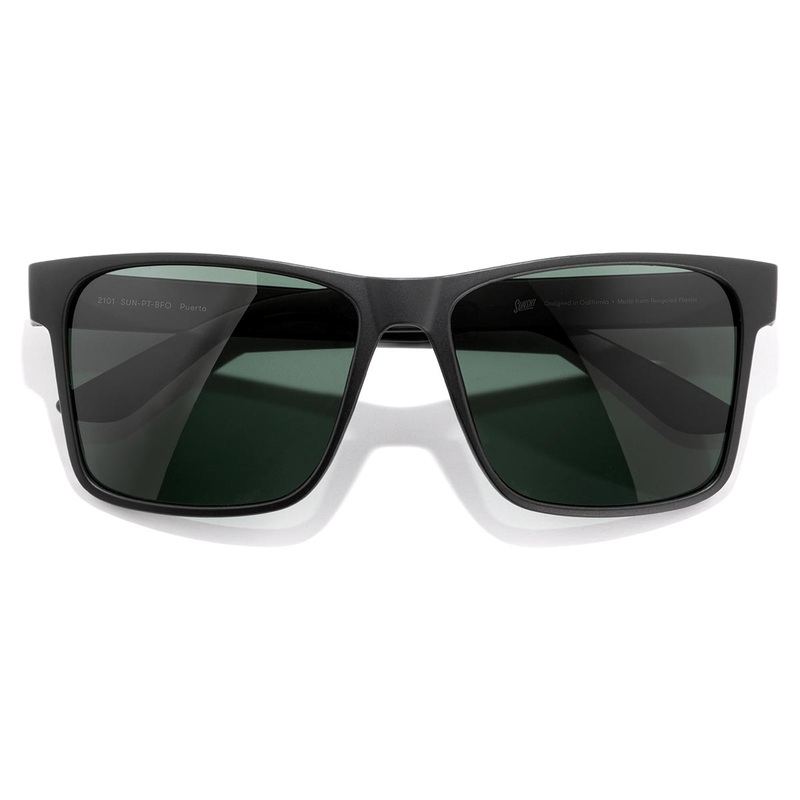 Sunski Puerto Polarized Sunglasses - Black Forest