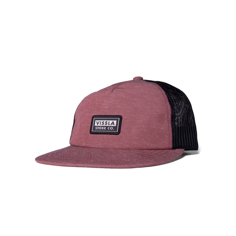 Vissla Lay Day Eco Trucker II Hat-Brick