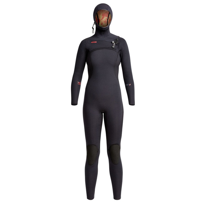 Xcel Women's Comp X 5.5/4.5mm Hooded Wetsuit - Black