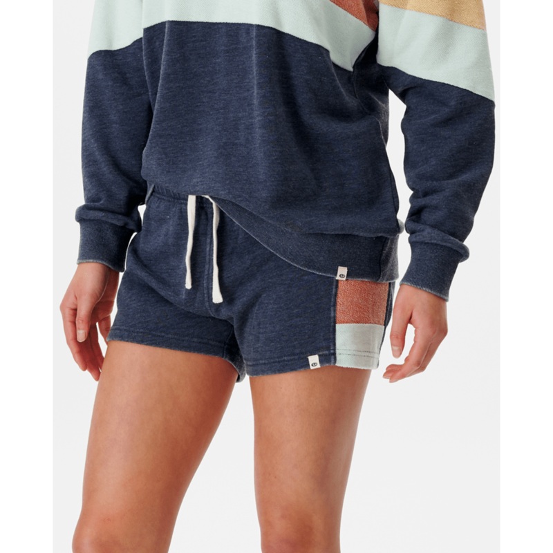 Rip Curl Heat Wave Fleece Shorts-Navy
