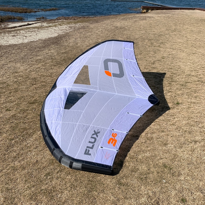 USED Ozone Flux V1 Wing-White-3.6m