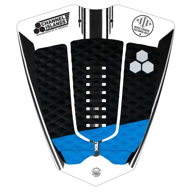 Channel Islands Mixed Groove 3 Piece Pad - Black/Blue