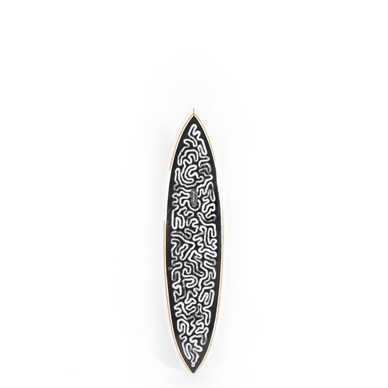 Pukas Surfboard - Magnetic by David Santos - 6'4" x 19.75 x 2.63 x 35.33L - DS00344
