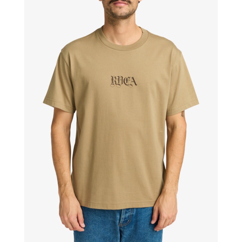 RVCA Benj Battle Short Sleeve T-Shirt Coyote