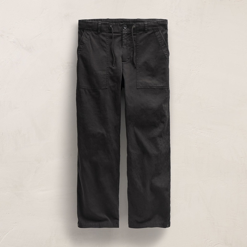 Slub Cotton Utility Flight Pant - Magma Pigment