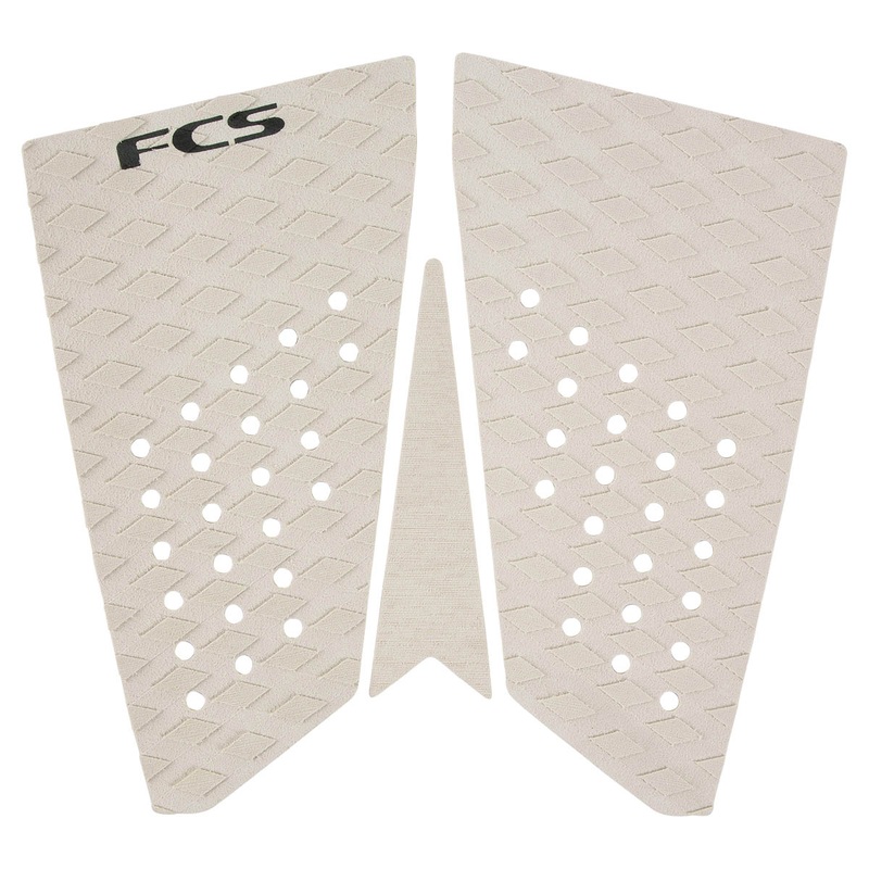 FCS T-3 Fish Eco Deck Pad - Warm Grey