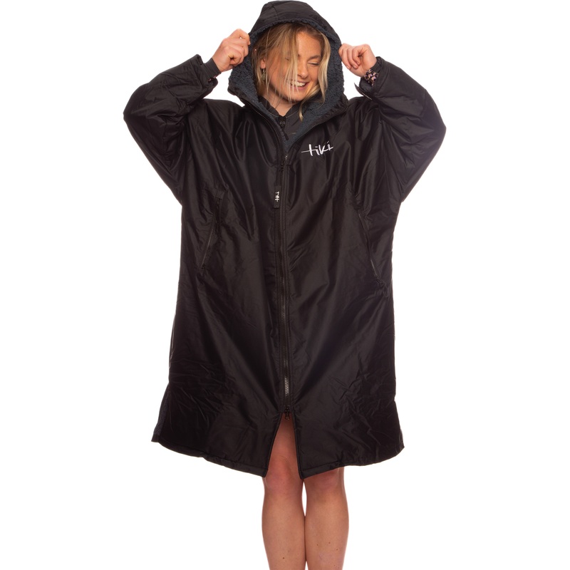 Tiki Tech Robe Black Petrol