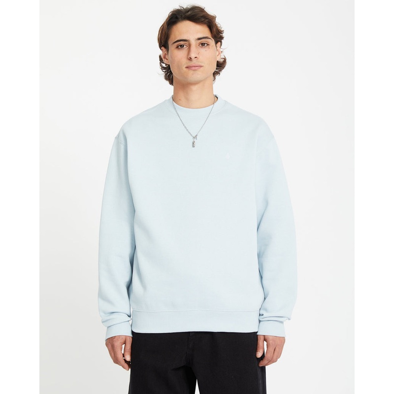 Volcom Single Stone Crew Sweat Carolina Blue