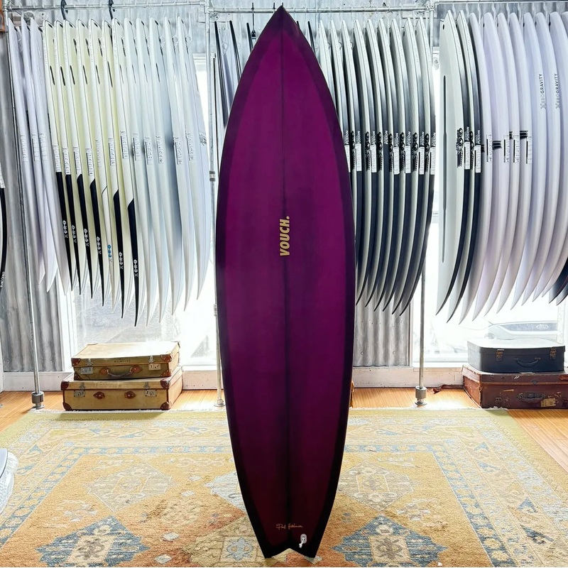 Vouch Sambal Surfboard - 6'4" - Grape
