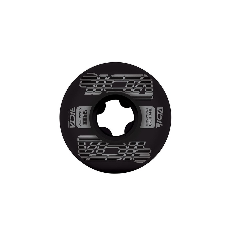 Ricta Framework Sparx 99A Black Skateboard Wheels - 53mm